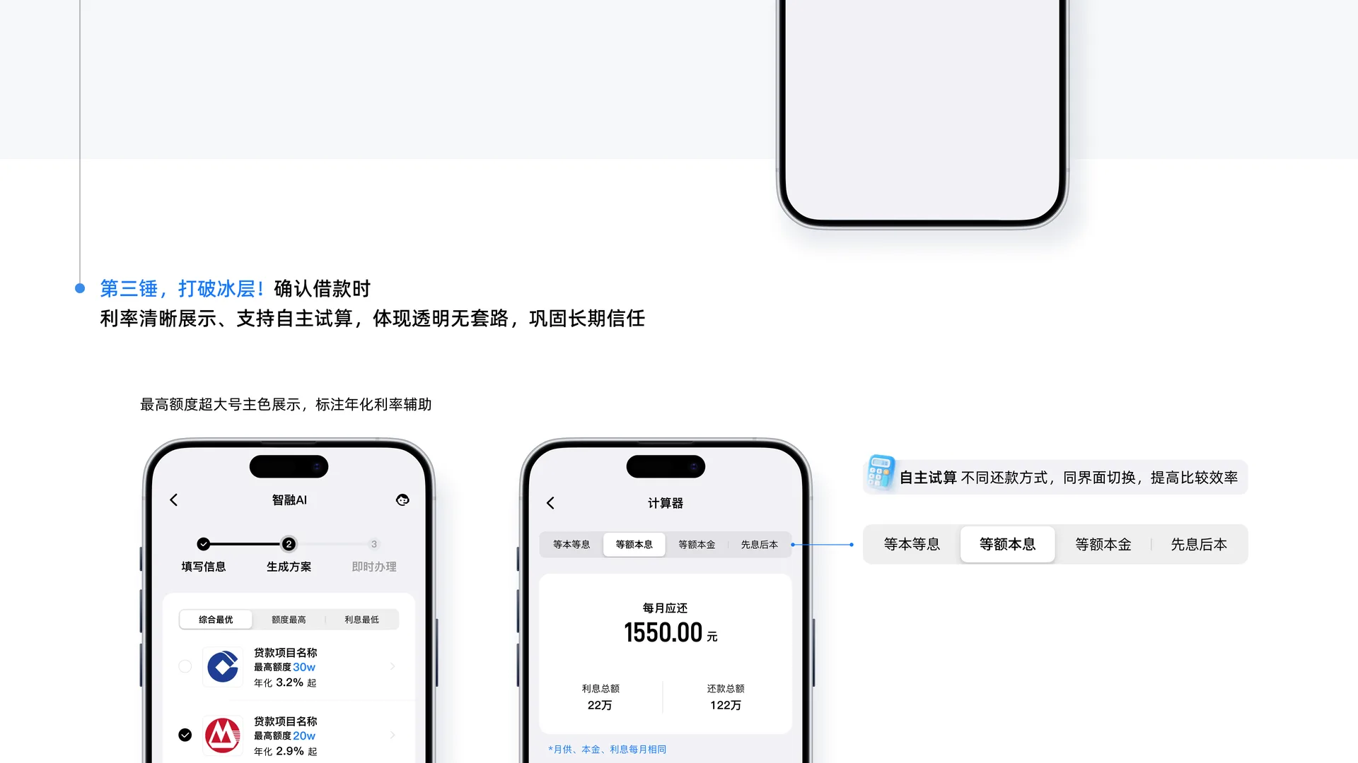 AI信贷产品 · 内容页
